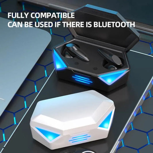 Amgras Wireless Earbuds with LED Charging Case